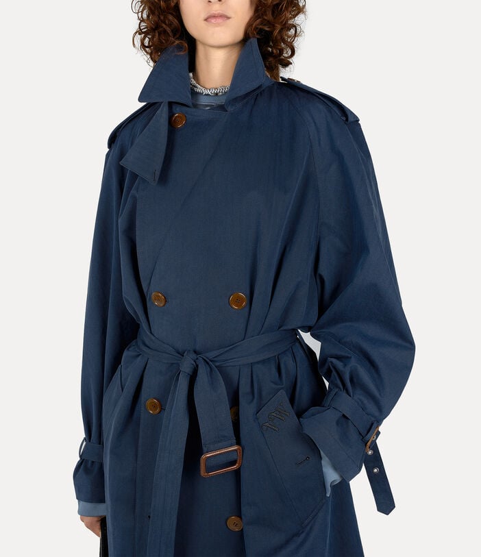 Vivienne Westwood GRAZIANO STORM TRENCH COAT